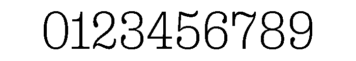 PPRightSlab Fine Instance Font OTHER CHARS