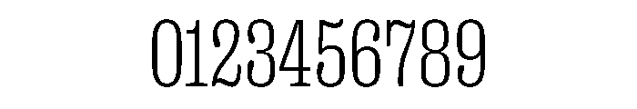 PPRightSlab NarrowFine Instance Font OTHER CHARS
