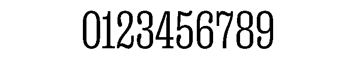 PPRightSlab NarrowLight Instance Font OTHER CHARS