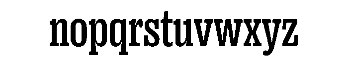 PPRightSlab NarrowMedium Instance Font LOWERCASE
