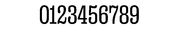 PPRightSlab NarrowRegular Instance Font OTHER CHARS