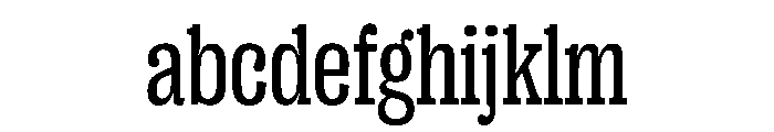 PPRightSlab NarrowRegular Instance FONT