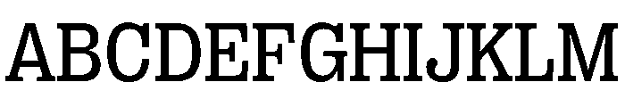 PPRightSlab Regular Font UPPERCASE