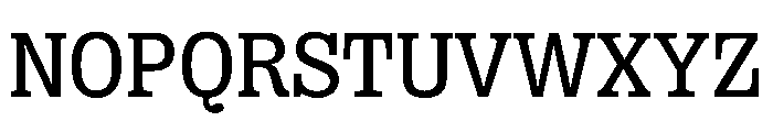 PPRightSlab Regular Font UPPERCASE