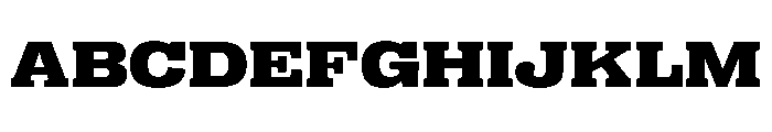 PPRightSlab SpatialDark Instance Font UPPERCASE