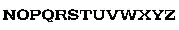 PPRightSlab SpatialMedium Instance Font UPPERCASE