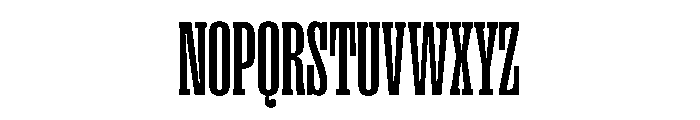 PPRightSlab TallMedium Instance Font UPPERCASE