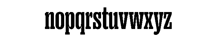 PPRightSlab TightBold Instance Font LOWERCASE