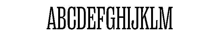 PPRightSlab TightLight Instance Font UPPERCASE