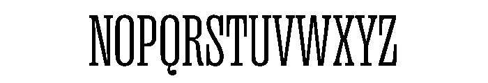 PPRightSlab TightLight Instance Font UPPERCASE