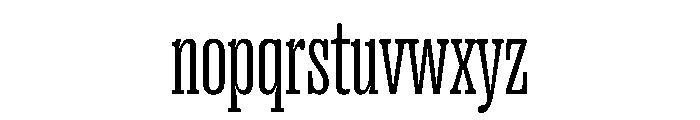 PPRightSlab TightLight Instance Font LOWERCASE