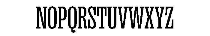 PPRightSlab TightRegular Instance Font UPPERCASE