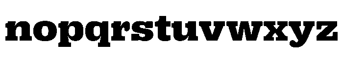 PPRightSlab WideDark Instance Font LOWERCASE