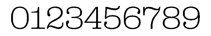PPRightSlab WideFine Instance Font OTHER CHARS