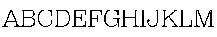 PPRightSlab WideFine Instance Font UPPERCASE