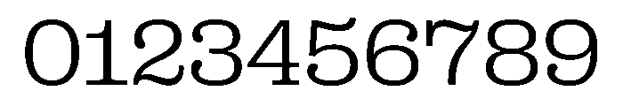 PPRightSlab WideLight Instance Font OTHER CHARS