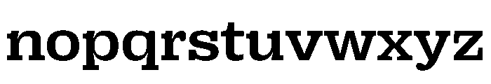 PPRightSlab WideMedium Instance Font LOWERCASE