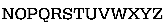 PPRightSlab WideRegular Instance Font UPPERCASE