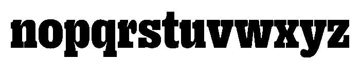 PPRightSlabCompact Black Instance Font LOWERCASE