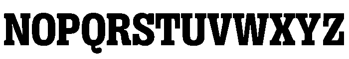 PPRightSlabCompact Dark Instance Font UPPERCASE