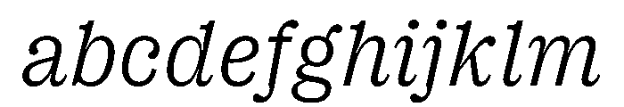 PPRightSlabItalic Light Instance FONT