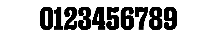 PPRightSlabNarrow Black Instance Font OTHER CHARS