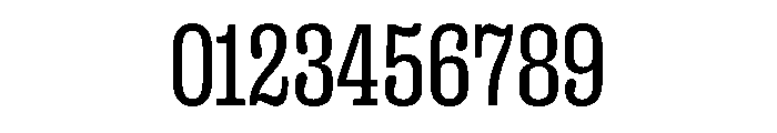 PPRightSlabNarrow Regular Instance Font OTHER CHARS
