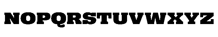 PPRightSlabSpatial Black Instance Font UPPERCASE