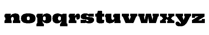 PPRightSlabSpatial Black Instance Font LOWERCASE