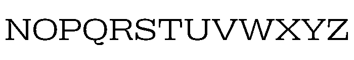 PPRightSlabSpatial Light Instance Font UPPERCASE