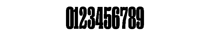 PPRightSlabTall Black Instance Font OTHER CHARS