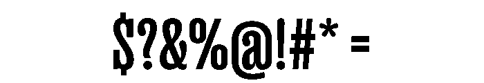 PPRightSlabTight Bold Instance Font OTHER CHARS