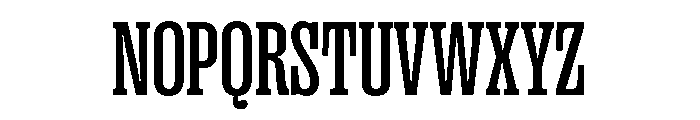 PPRightSlabTight Medium Instance Font UPPERCASE