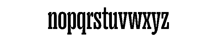 PPRightSlabTight Medium Instance Font LOWERCASE