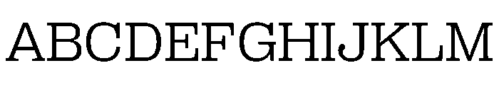 PPRightSlabWide Light Instance Font UPPERCASE