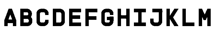 PPSupplyMono Black Instance Font UPPERCASE