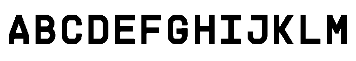PPSupplyMono Bold Instance Font UPPERCASE