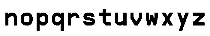 PPSupplyMono Bold Instance Font LOWERCASE
