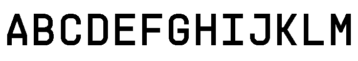 PPSupplyMono Regular Instance Font UPPERCASE