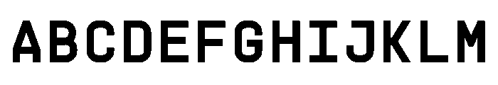 PPSupplyMono Semibold Instance Font UPPERCASE