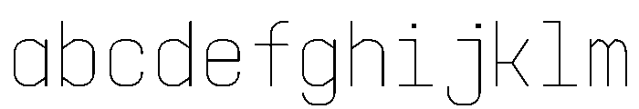 PPSupplyMono Thin Instance FONT