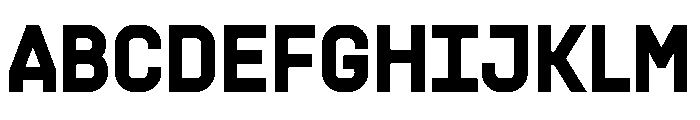 PPSupplySans Black Instance Font UPPERCASE