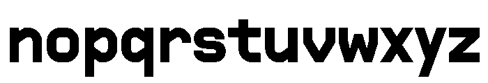 PPSupplySans Black Instance Font LOWERCASE