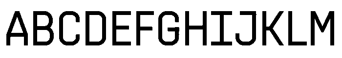 PPSupplySans Light Instance Font UPPERCASE