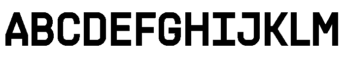 PPSupplySans Semibold Instance Font UPPERCASE