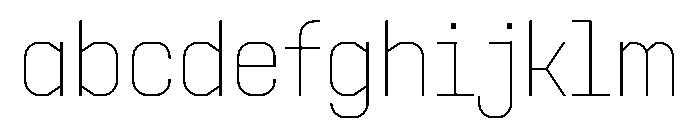 PPSupplySans Thin Instance FONT