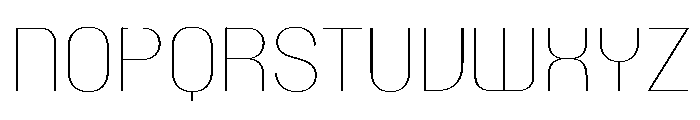 PPTalisman CompactHairline Instance Font UPPERCASE