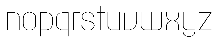 PPTalisman CompactHairline Instance Font LOWERCASE