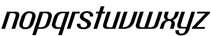 PPTalisman CompactMediumItalic Instance Font LOWERCASE