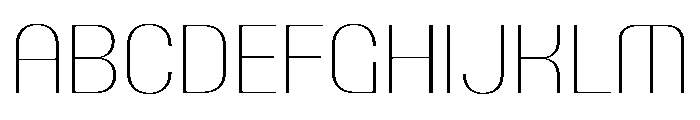 PPTalisman CompactThin Instance Font UPPERCASE